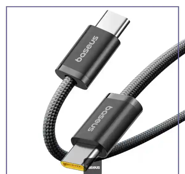 کابل دو سر تایپ سی 100 وات 1 متر بیسوس Baseus Dynamic4 Type-C To Type-C CB000160 (E)