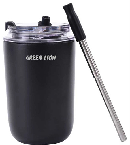 ماگ مسافرتی 280 میلی لیتری گرین لاین Green Lion Vacuum Travel Mug Lite GNVATMUG280BK (E)