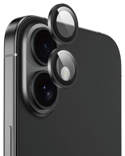 گلس لنز گرین لاین Green Lion HD Plus Camera Lens Iphone 16/16 Plus GNCMHDP16PSBK (E)