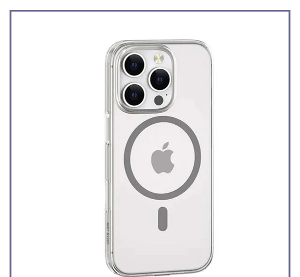 قاب محافظ مگ سیف آیفون گرین لاین Green lion MagSafe Delgado Case Iphone 16 Pro GNMGDPC16PCL (E)