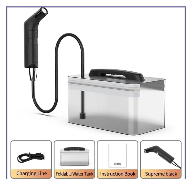 جارو خودشور همراه با شلنگ مسافرتی گرین لاین Green Lion Portable Travel Bidet GNPORTRBDTBK (E)