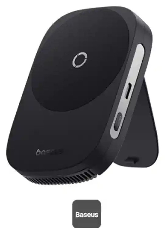 فن خنک کننده و شارژر وایرلس بیسوس Baseus MagPro II Series Ultra-Thin Magnetic Phone Cooler BS-PS036 (E)