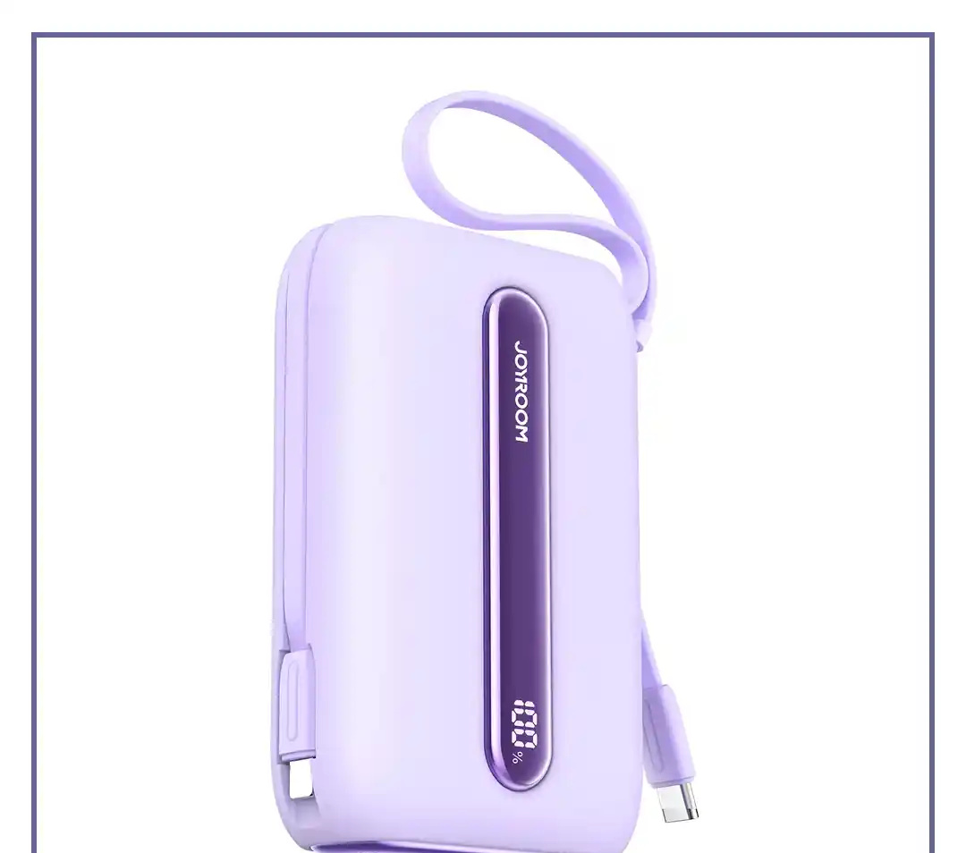 پاور بانک جیبی 2000  با کابل جویروم JOYROOM JR-L012 Plus (E)