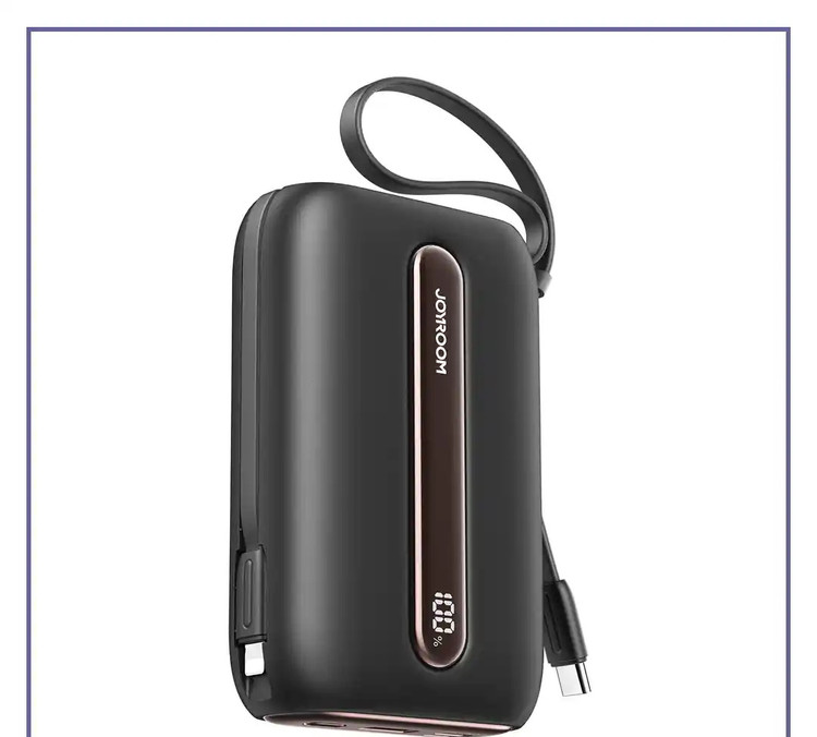 پاور بانک جیبی 2000 با کابل جویروم JOYROOM JR-L012 Plus (E)