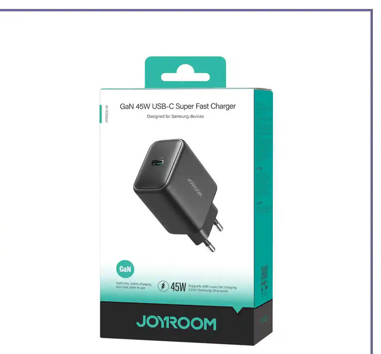 آداپتور شارژ 45 وات جویروم JOYROOM JR-TCG13 (E)