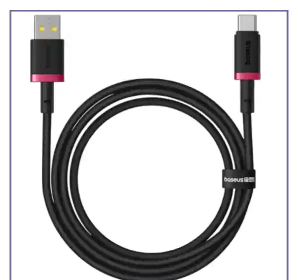 کابل تایپ سی 60 وات 2 متر بیسوس Baseus Dura Type-C Charging Cable CB000120 (E)