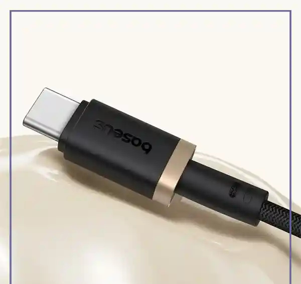 کابل تایپ سی 60 وات 2 متر بیسوس Baseus Dura Type-C Charging Cable CB000120 (E)