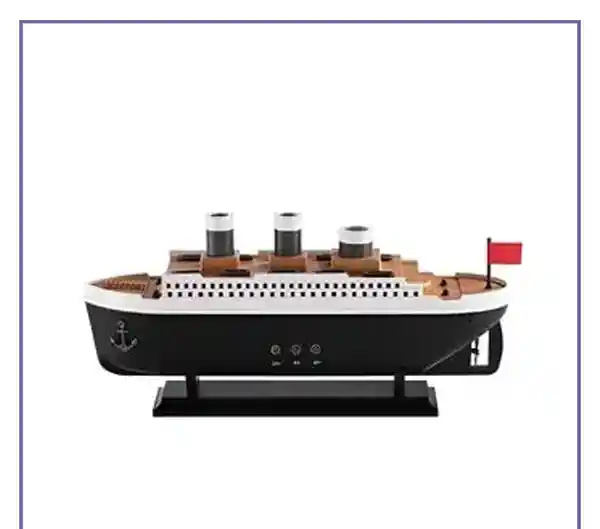 دستگاه بخور و رطوبت ساز سرد مدل کشتی تایتانیک jellyfish aroma diffuser (E)