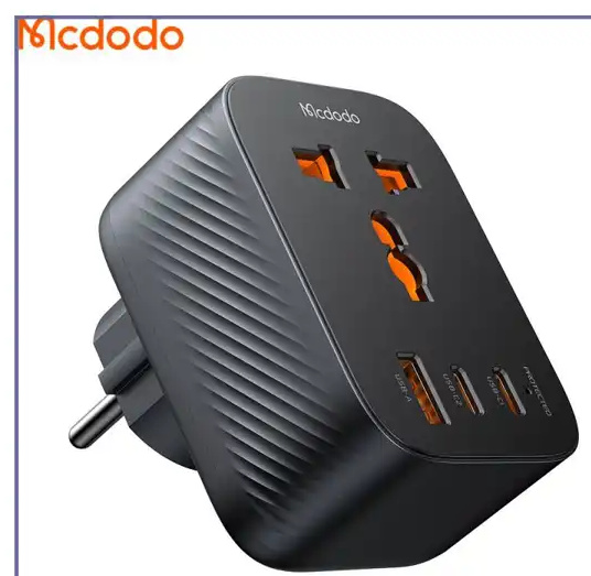 شارژر دیواری و مبدل برق مک دودو Mcdodo Travel Plug Adapter CP-0750 (E)