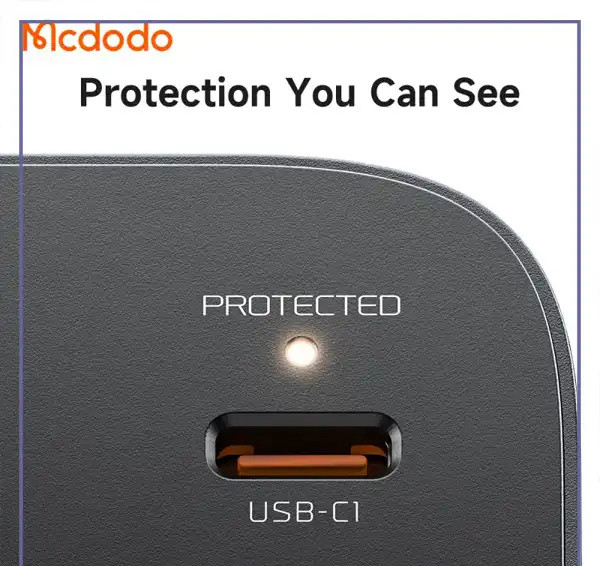 شارژر دیواری و مبدل برق مک دودو Mcdodo Travel Plug Adapter CP-0750 (E)