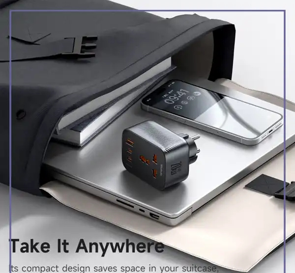 شارژر دیواری و مبدل برق مک دودو Mcdodo Travel Plug Adapter CP-0750 (E)