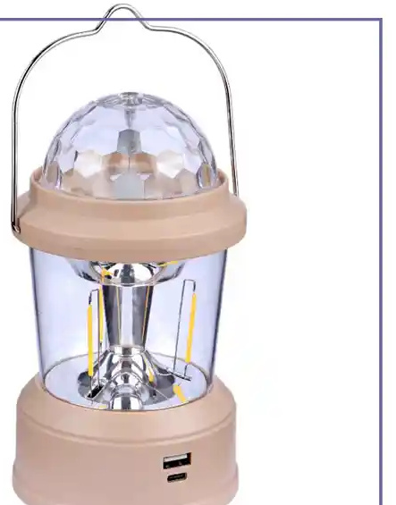 چراغ فانوسی رقص نور دار LF-3358 (E)