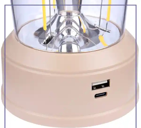 چراغ فانوسی رقص نور دار LF-3358 (E)