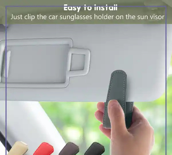 گیره عینک ژوس مخصوص خودرو zhuse car glasses clip zs-ca-004 (E)