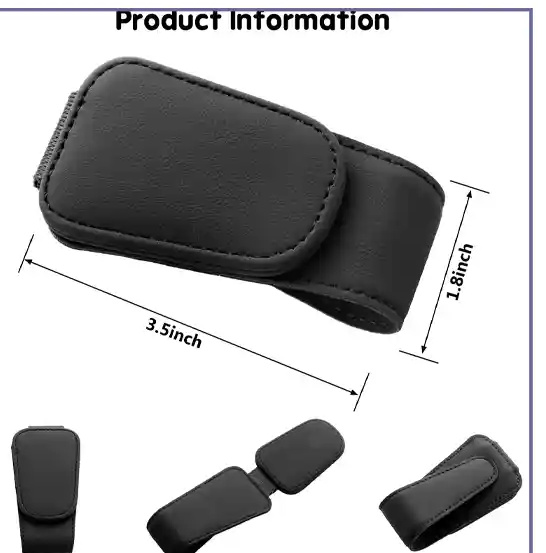 گیره عینک ژوس مخصوص خودرو zhuse car glasses clip zs-ca-004 (E)