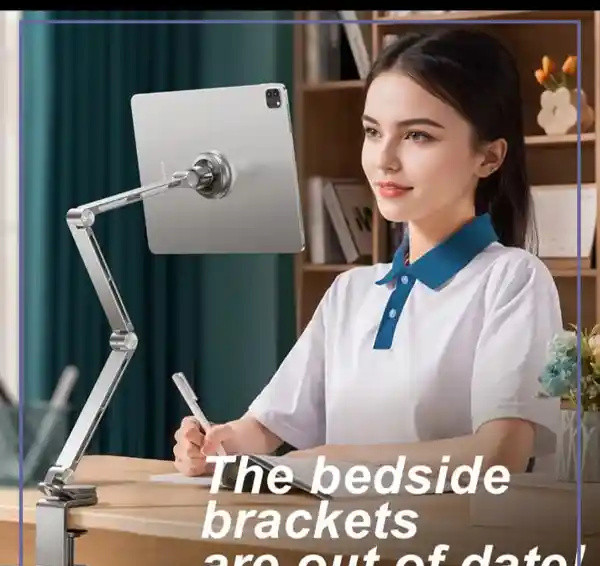 پایه تبلت و موبایل مگنتی رو میزی رتاکو RTAKO T01 megnetic Version bracket (E)