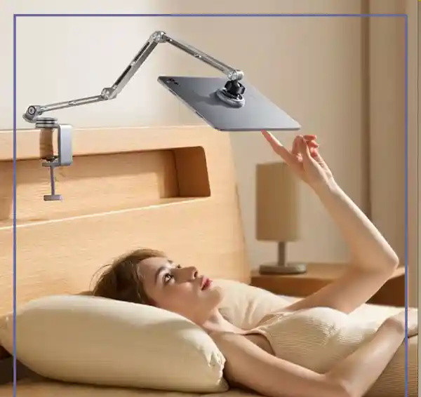 پایه تبلت و موبایل مگنتی رو میزی رتاکو RTAKO T01 megnetic Version bracket (E)