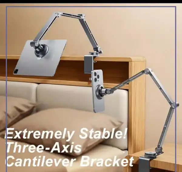پایه تبلت و موبایل مگنتی رو میزی رتاکو RTAKO T01 megnetic Version bracket (E)