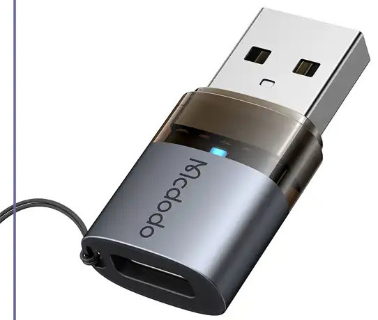 تبدیل تایپ سی به USB مک دودو Mcdodo Type-C to USB 3.0 Adapter OT-7580 (E)