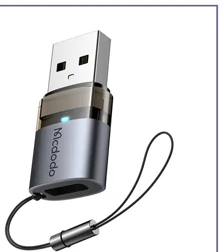تبدیل تایپ سی به USB مک دودو Mcdodo Type-C to USB 3.0 Adapter OT-7580 (E)