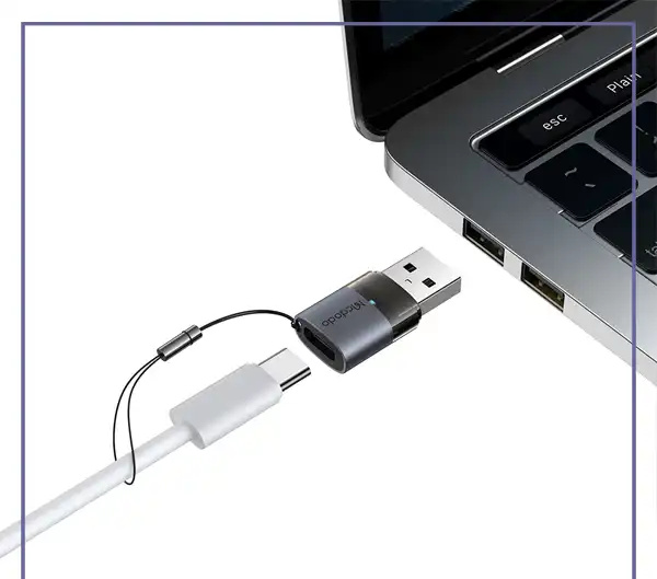 تبدیل تایپ سی به USB مک دودو Mcdodo Type-C to USB 3.0 Adapter OT-7580 (E)