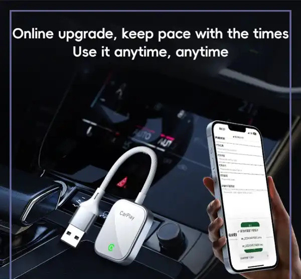 دانگل وایرلس CarPlay و Android Auto ارلدام Earldom 2in1 For Android/IOS Carplay ET-CP03 (E)