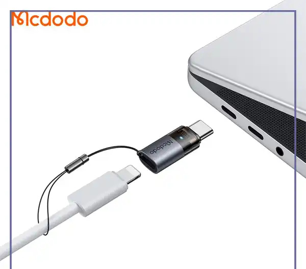 تبدیل لایتنینگ به تایپ سی 60 وات مک دودو Mcdodo OT-7610 (E)