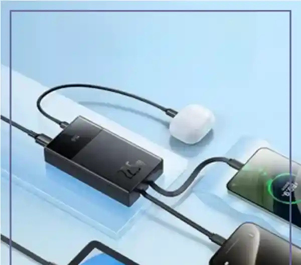 پاور بانک10000 با کابل بیسوس Baseus PPXD2-10 10000mAh power bank (E)