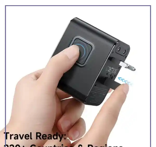 آداپتور شارژ مسافرتی 25 وات مکدودو یا کابل MCDODO CP-3260 Universal Travel Charging Adapter (E)