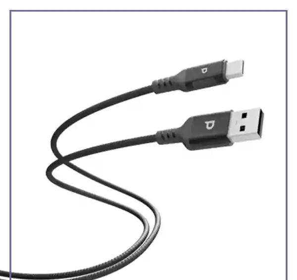کابل شارژ تایپ سی پاورولوژی Powerology Power Sync Flex PCAB015BK (E)