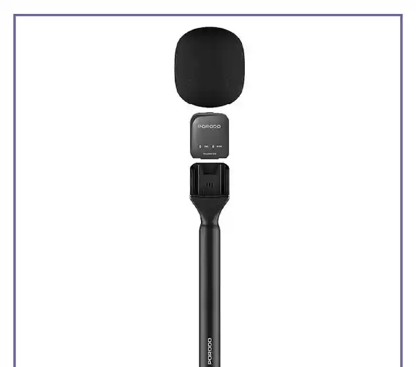 میکروفون دستی پرودو مدل Porodo Handheld Lavalier Microphone PD-LFST133 (E)