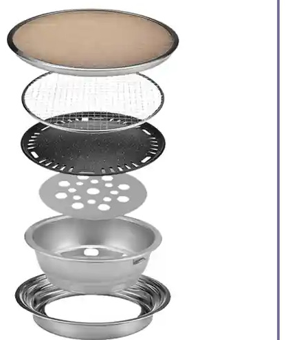 میز کمپینگ و گریل چند منظوره پرودو Porodo Multi-Purpose Tabletop Grill PD-LFST006 (E)