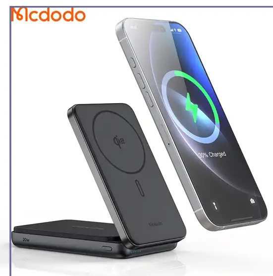 پاوربانک وایرلس 10000 و استند مک دودو Mcdodo MagQ Magnetic Powerbank MC-631 (E)