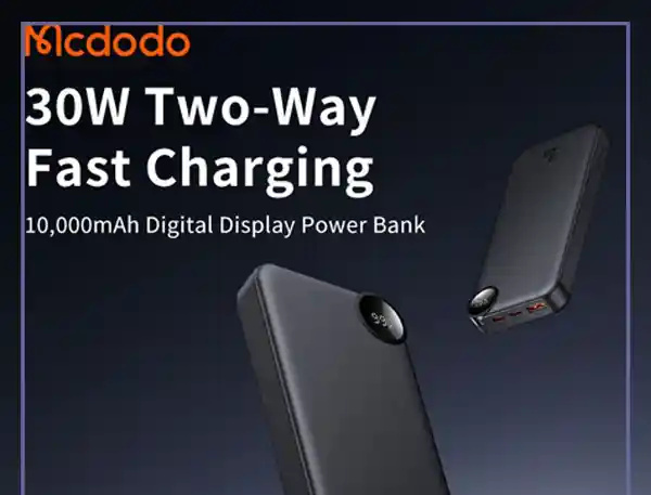 پاوربانک 30 وات 10000 مک دودو MCDODO MC-3850 (E)