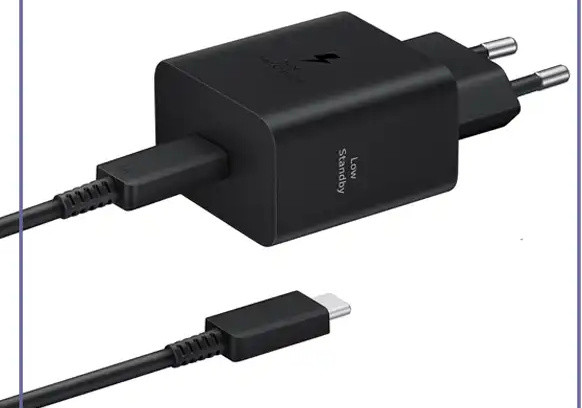 آداپتور سوپر فست سامسونگ ۴۵ وات با کابل اصلی Samsung EP-T4511XBEGEU (E)