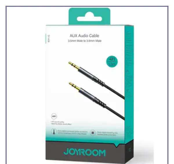 کابل صدای جک 3.5 میلی متری جویروم Joyroom AUX Cable SY-A08 (E)