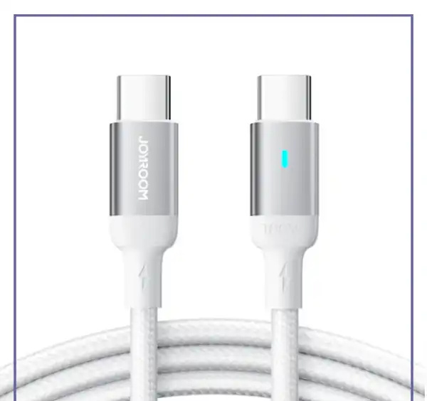کابل شارژ دو سر تایپ سی 100 وات 1.2 متر جویروم Joyroom Type-C To Type-C Data Cable S-A10 (E)