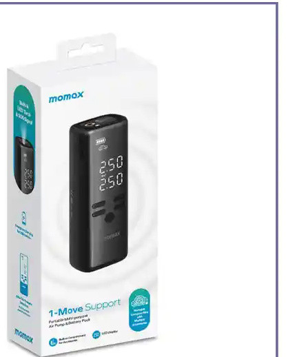 پمپ باد شارژی مومکس Momax 1-move Air Pump CR16 (E)