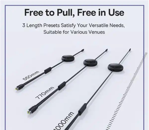 کابل چند سر جمع شونده تایپ سی بیسوس Baseus Free2Pull CB000124 (E)