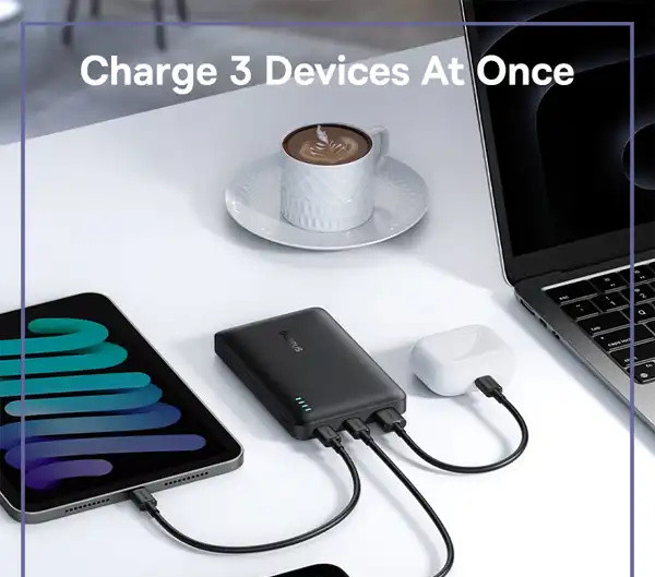 پاوربانک 22.5 وات 10000 بیسوس Baseus EnerFill FP21 Power Bank PPAP-1022-2 (E)