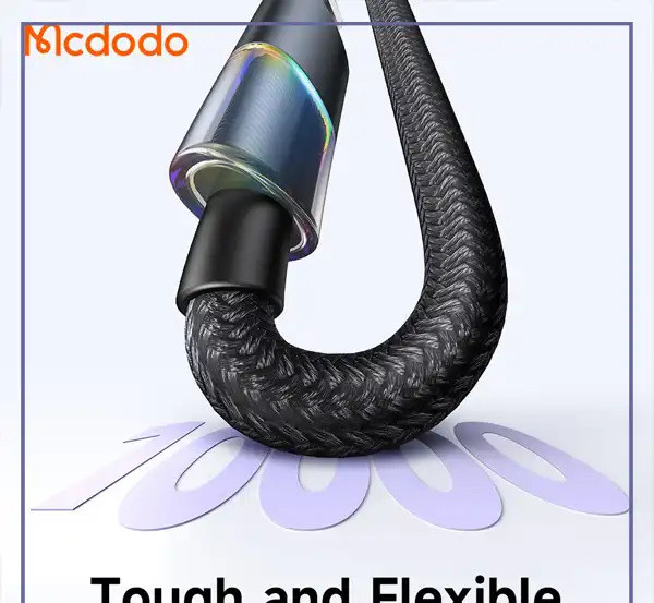 کابل شارژ لایتنینگ 1.2 متر مک دودو Mcdodo Colorful Lights Lightning Cable CA-8170 (E)