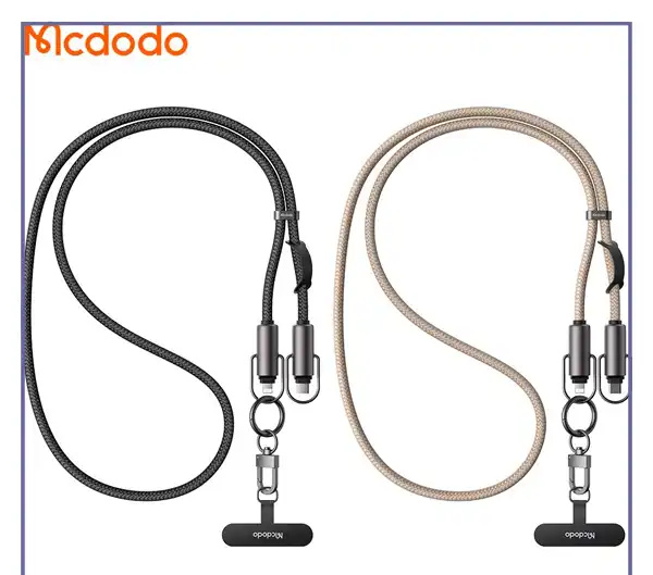 کابل شارژ تایپ سی به لایتنینگ 36 وات و بند آویز مک دودو Mcdodo CA-6820 Multifunctional Lanyard (E)