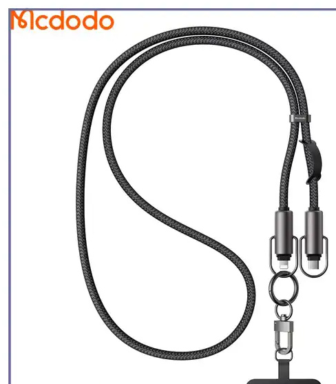کابل شارژ تایپ سی به لایتنینگ 36 وات و بند آویز مک دودو Mcdodo CA-6820 Multifunctional Lanyard (E)