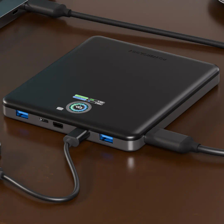 پاور بانک 20000 و هابHDMI پاورولوژی Powerology VoltStream Power Bank PPBCHA89BK (E)