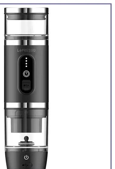 اسپرسوساز اسپرسو ساز و فوم ساز شیر لپرسو Lepresso Coffee Machine with Milk Frother LPCFFM4IN1BK (E)