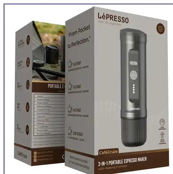 اسپرسوساز اسپرسو ساز قابل حمل لپرسو Lepresso Portable 2-in-1 Espresso Maker LPCFFPCM0095 (E)