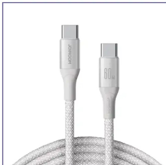کابل شارژ دو سر تایپ سی 60 وات 2 متر Joyroom Type-C To Type-C 2M Data Cable S-A28 (E)