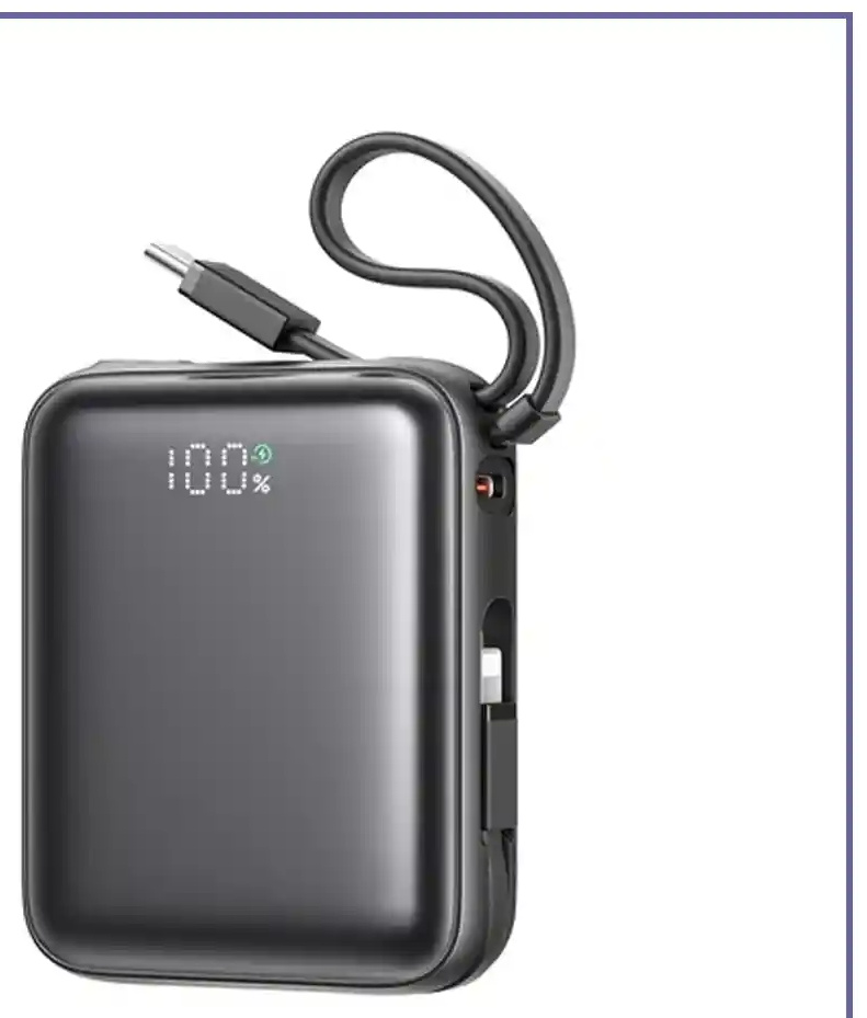 پاور بانک 10000 با کابل تایپ سی و لایتنینگ جویروم JOYROOM JR-PBF27 Power Bank (E)