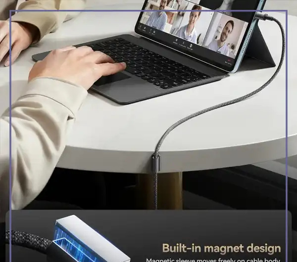 کابل شارژ دو سر تایپ سی 60 وات جویروم Joyroom Type-C To Type-C 1.2M Data Cable S-A50 (E)