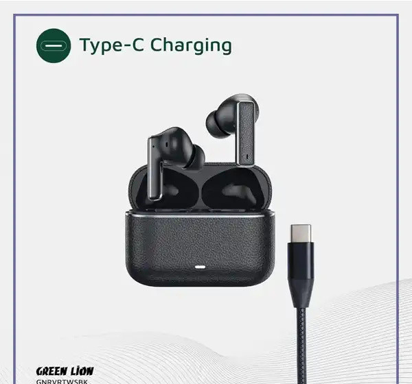 هندزفری بلوتوث گرین لاین Green Lion River True Wireless Earbuds GNRVRTWSBK (E)